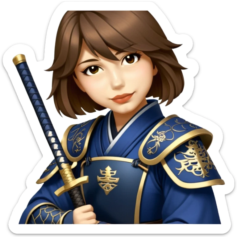 Samurai Strategist sticker