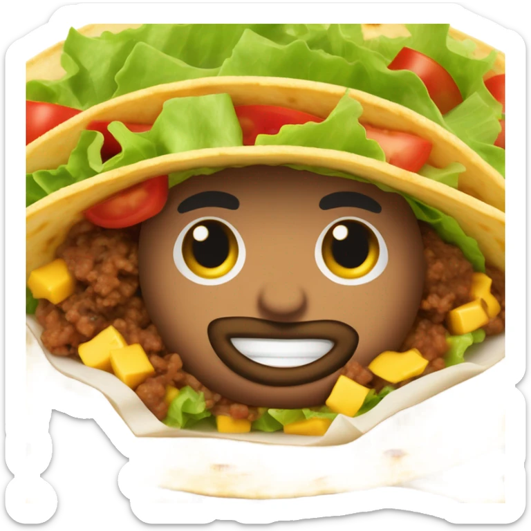 Taco  sticker