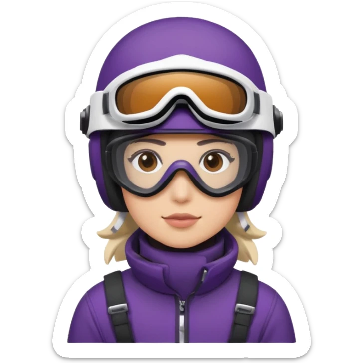 dark purple sled Sitting on dark purple snowmobile goggles and helmet not covering my face brown eyes white skin dark purple formula 1995 snowmobile change sled color dark purple and white not yellow Snowmobile helmet and goggles, not on my face sticker
