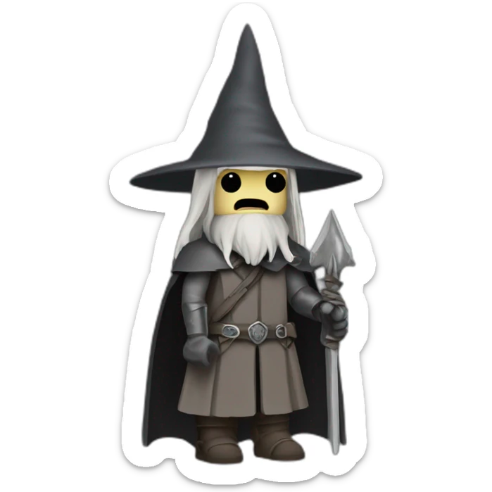 witch-king of angmar lord of the rings movie character sticker