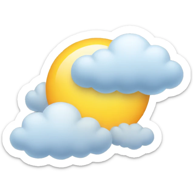 cloud chat sticker