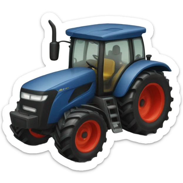 Tractor sticker