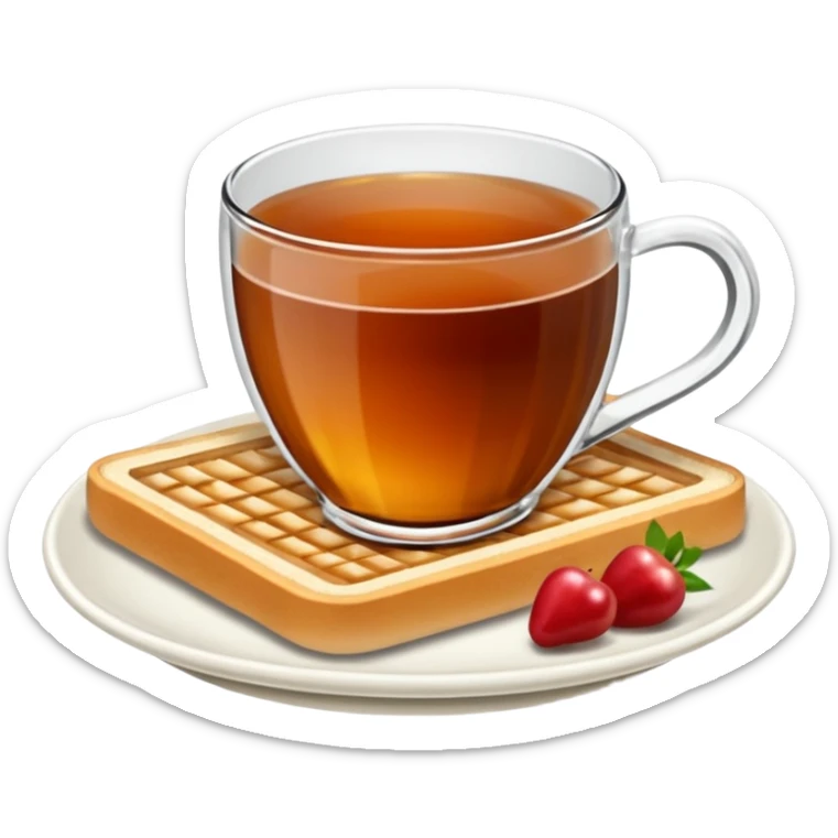 Tost ile çay emojisi çayı bir çay kesesi gibi hazırla hiç benzememiş burada bir de ben senden tost istedim kaşarlı sucuklu bir tost sticker