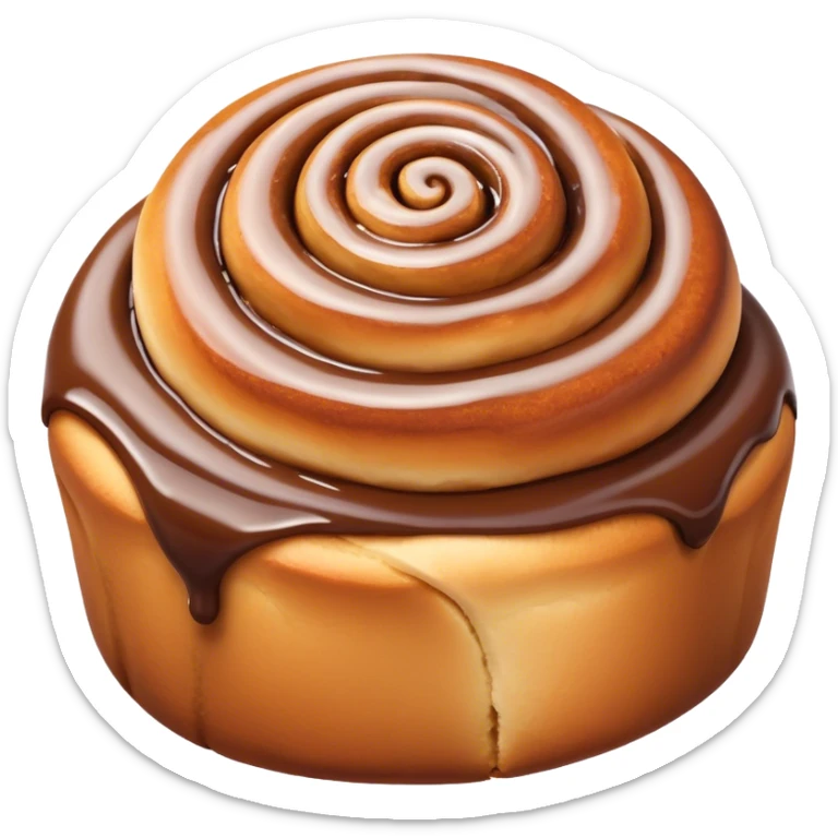 Cinnamon roll sticker
