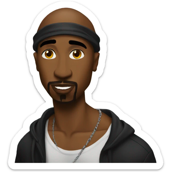 2pac sticker