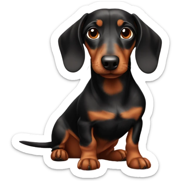 dachshund sticker