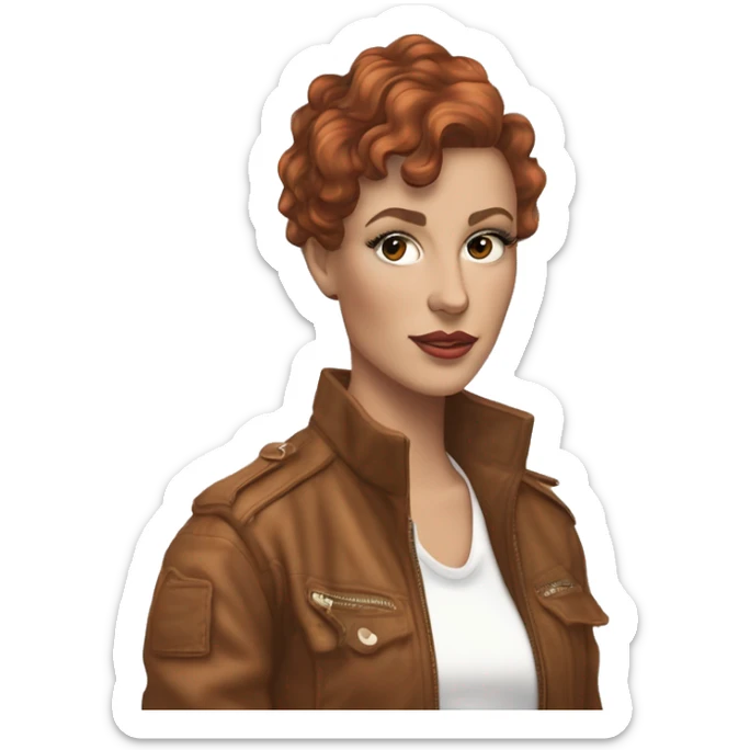 Kayleigh Rose Amstutz, known professionally as Chappell Roan, is an American singer and songwriter from Missouri. Working with collaborator Dan Nigro, the majority of her music is inspired by 1980s synth-pop copper hair sticker