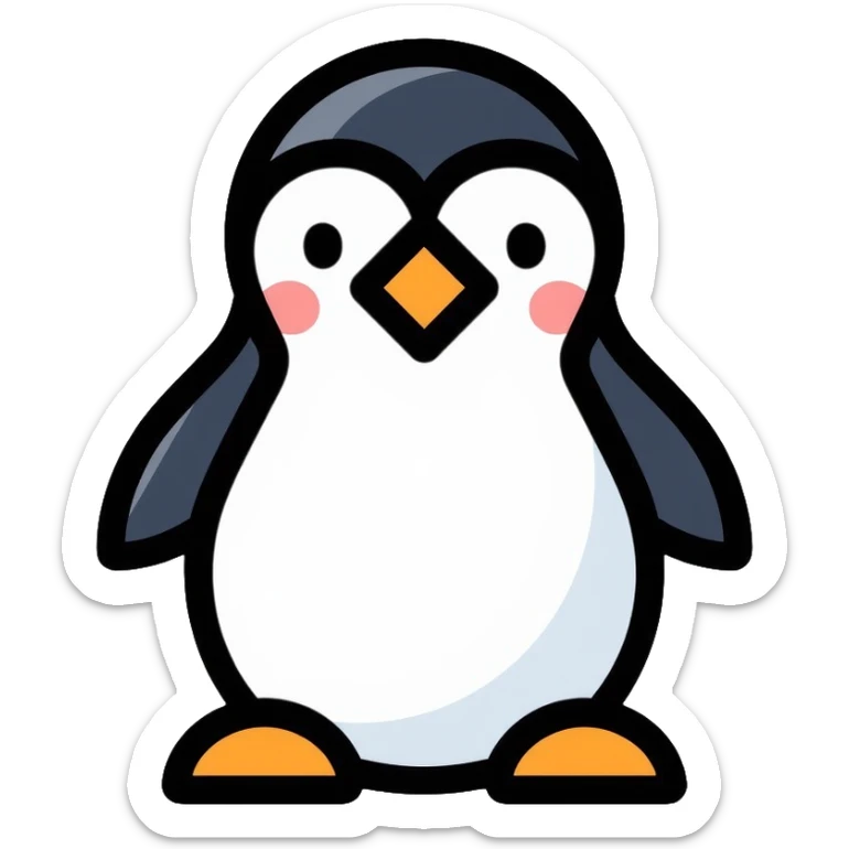 penguin sticker