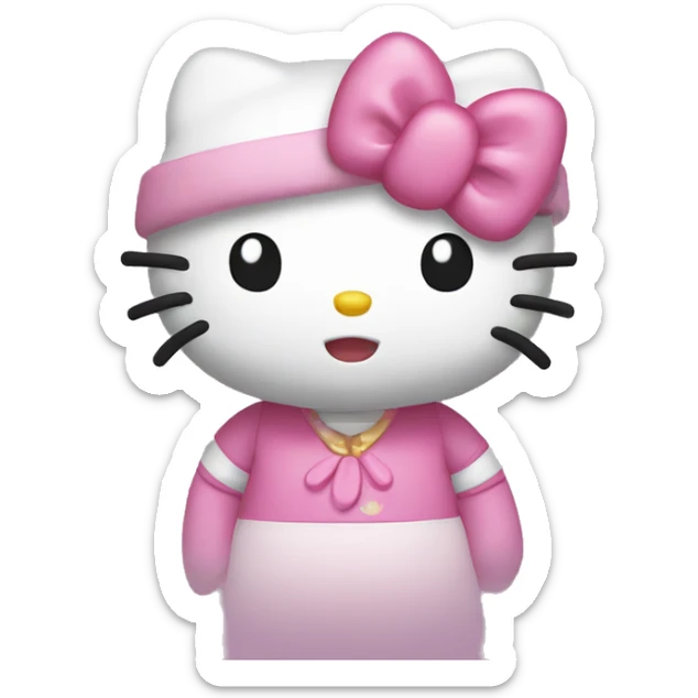 hello kitty sticker