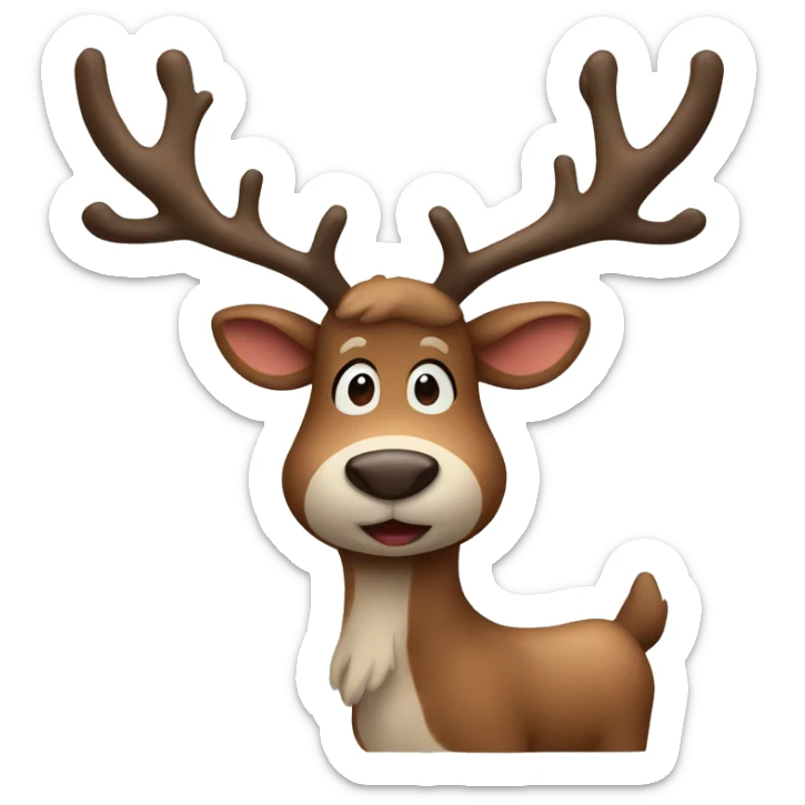 Reindeer  sticker