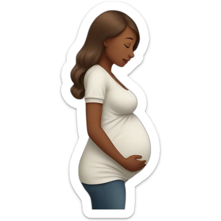 Pregnancy sticker