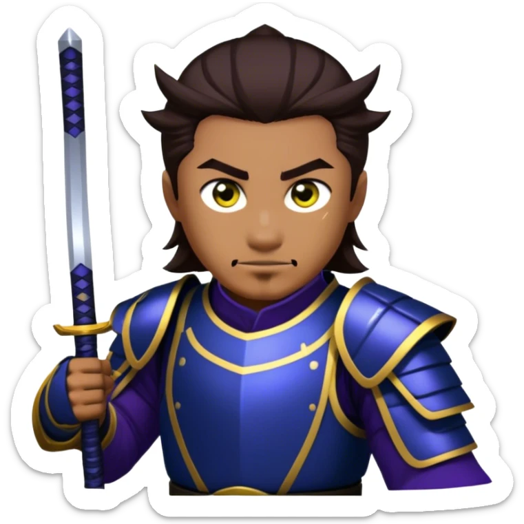 Mystic Samurai sticker