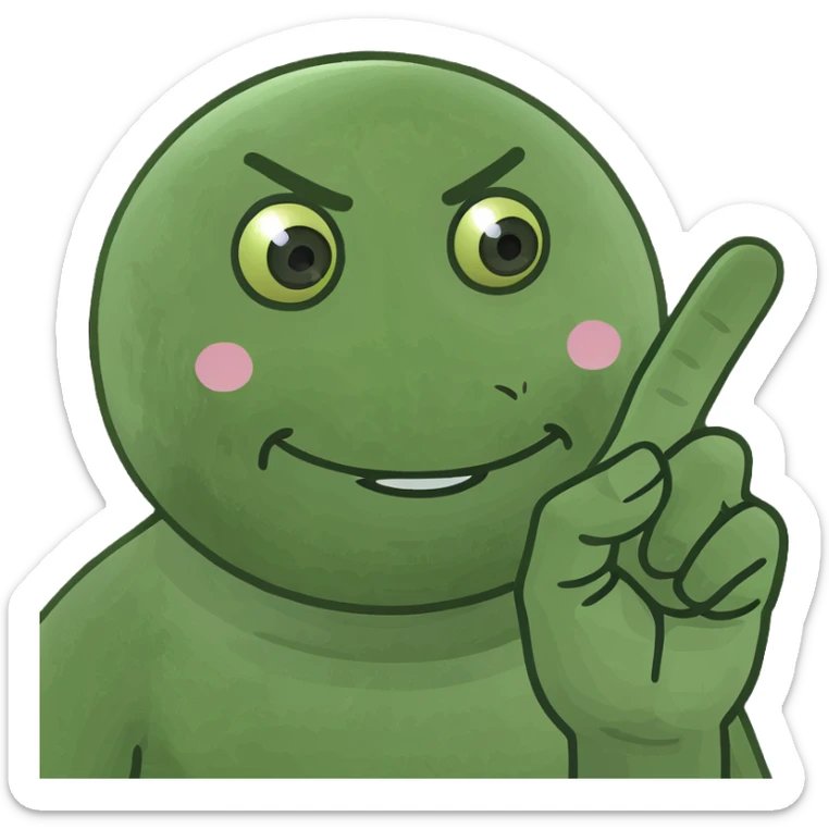 Make a gel emoji prank with a middle finger (fuck you) sign sticker