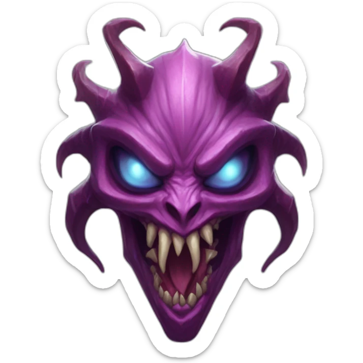 cho'gath in thé game of League of League sticker