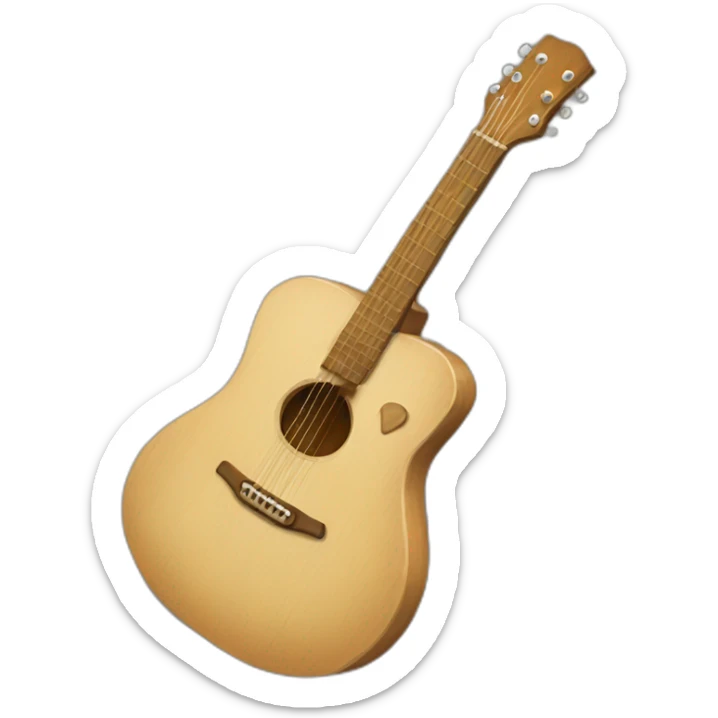 guitar sticker