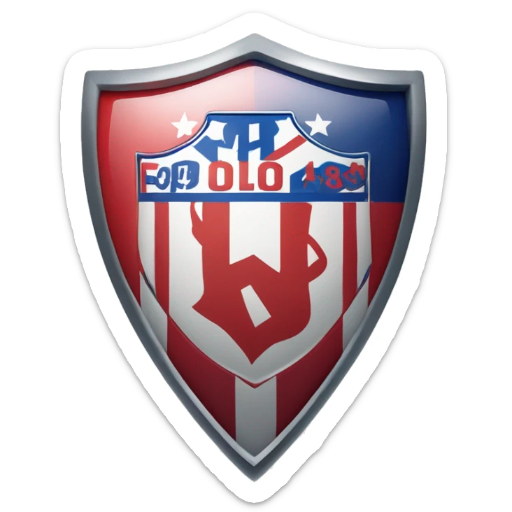 Logo du football club de foot de l’Atletico Madrid sticker
