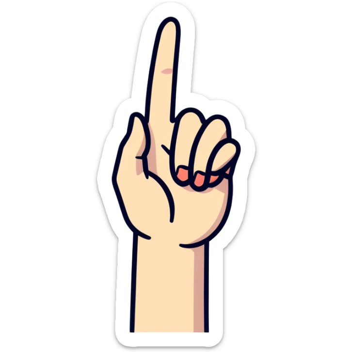 make a emoji of someone with their tongue out and putting their hand up palm facing up  sticker