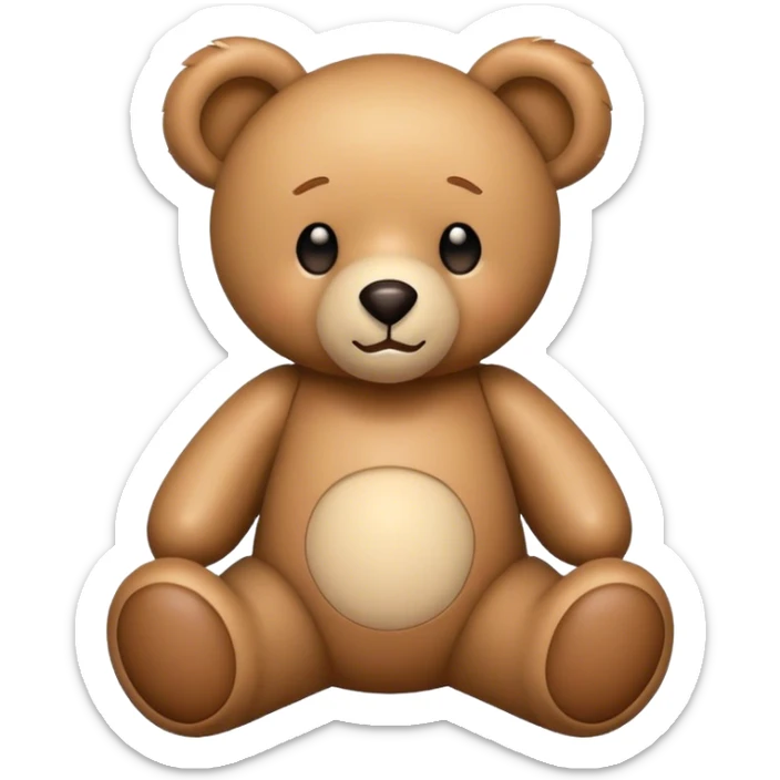 teddy bear sticker