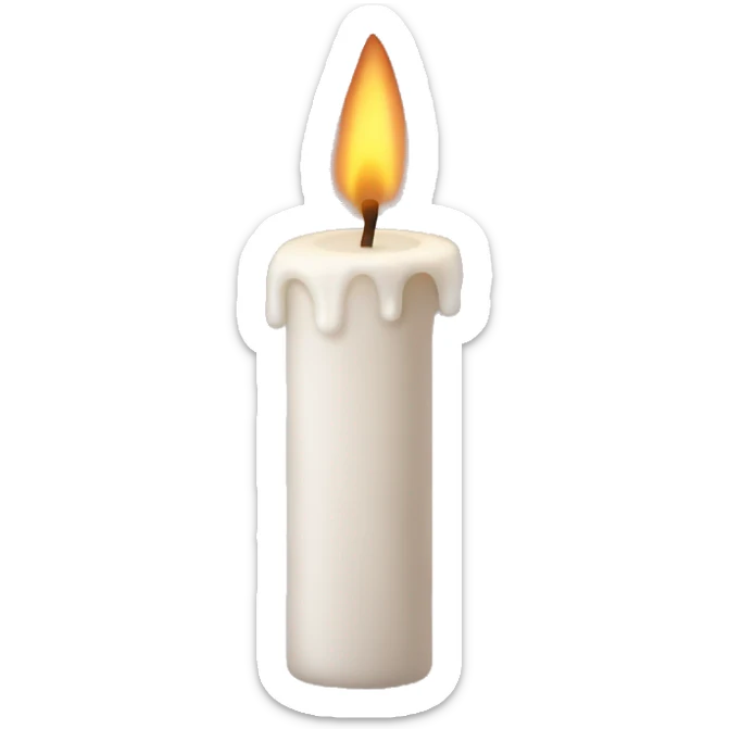 candle sticker