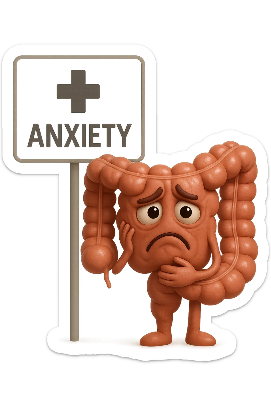 IL CARTELLO FALLO DI FIANCO A LUI sticker