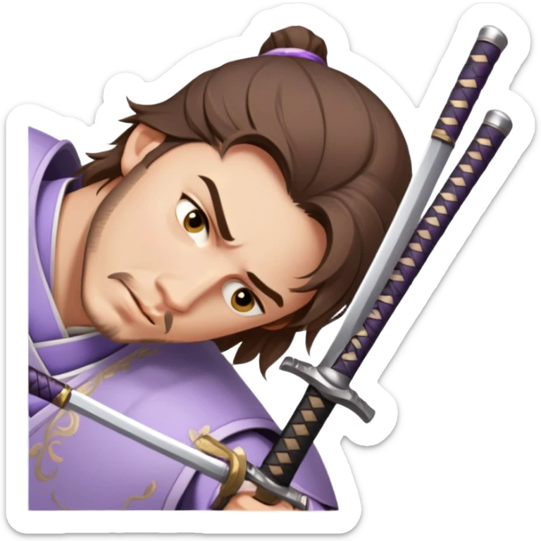 Gentle Samurai sticker