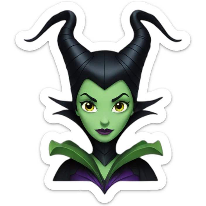 Maleficent sticker