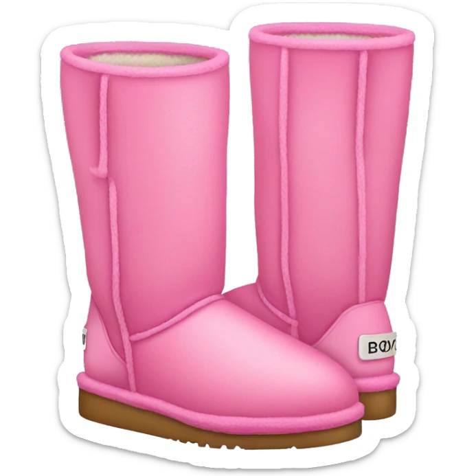 Pink Uggs sticker