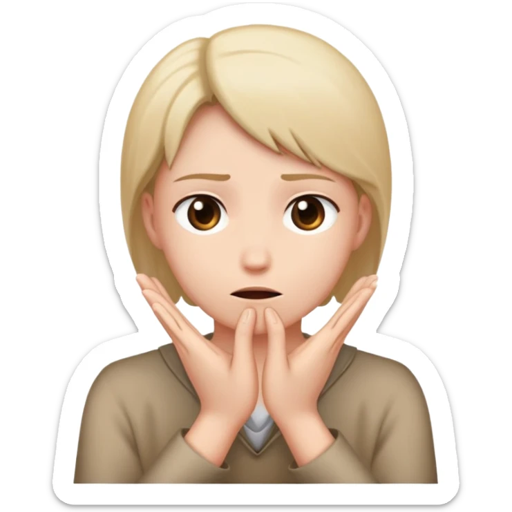 carita para rogar a una mujes carita de por favor sticker