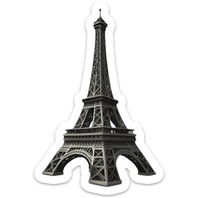 Eiffel tower sticker