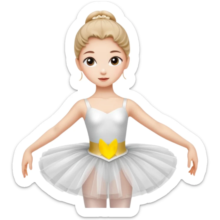 ballet uniform sticker