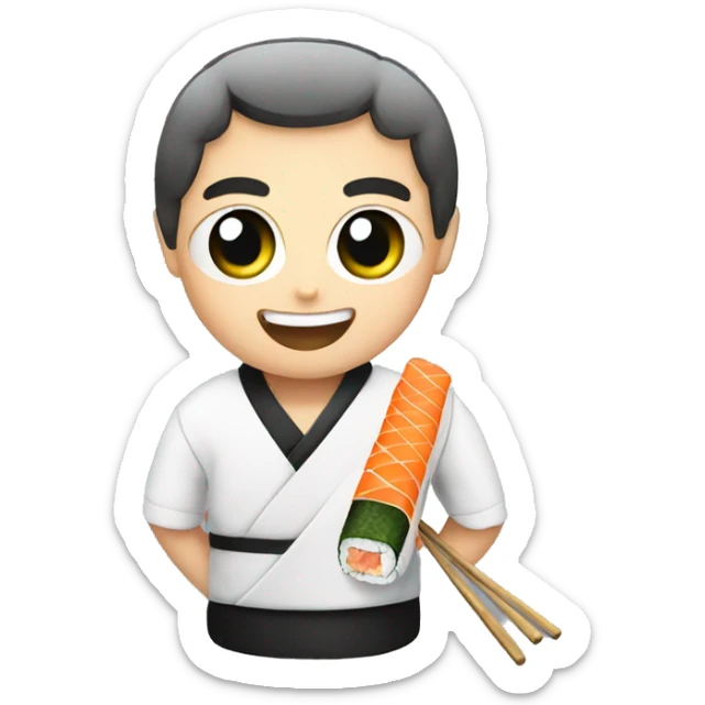 Sushi sticker