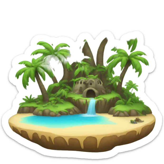 Island sticker