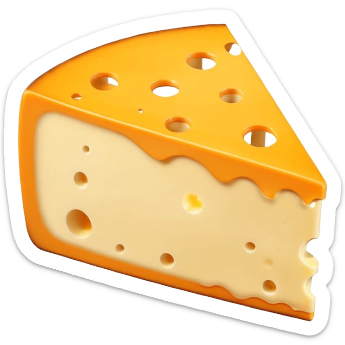 category of product: CHEESE_DELI
A cheese assortment: a wedge of cheese leaning against a small rounded deli slice. sticker