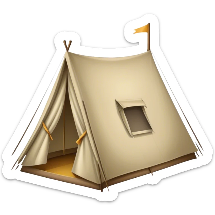 tent sticker
