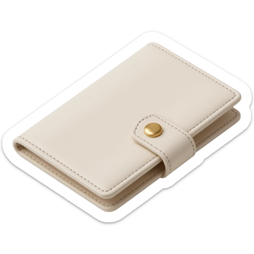 ivory passport cover sticker