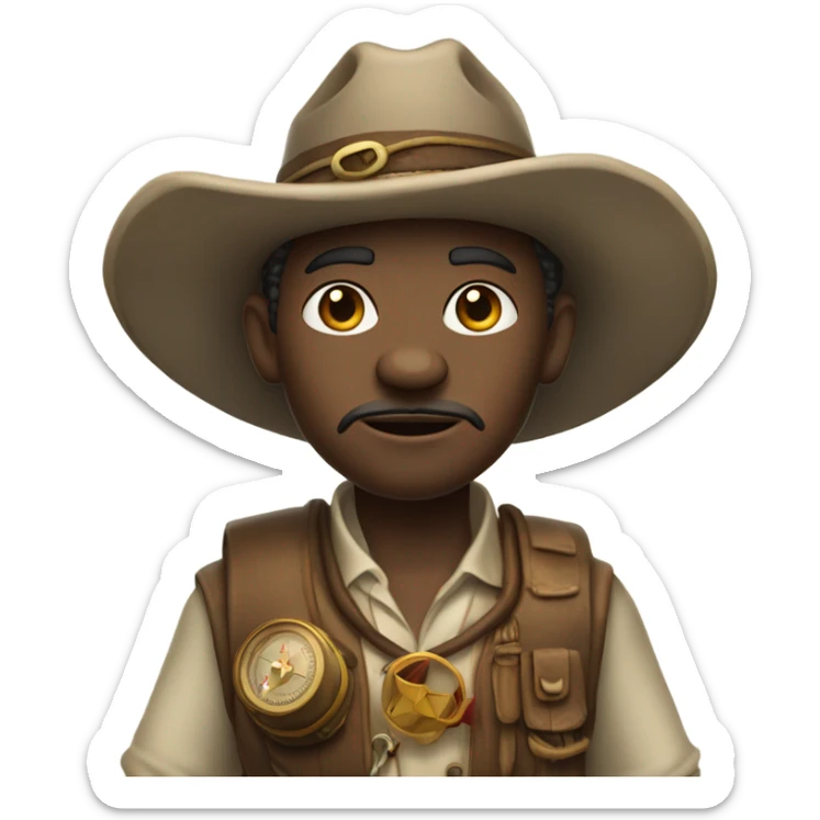 African explorer  sticker
