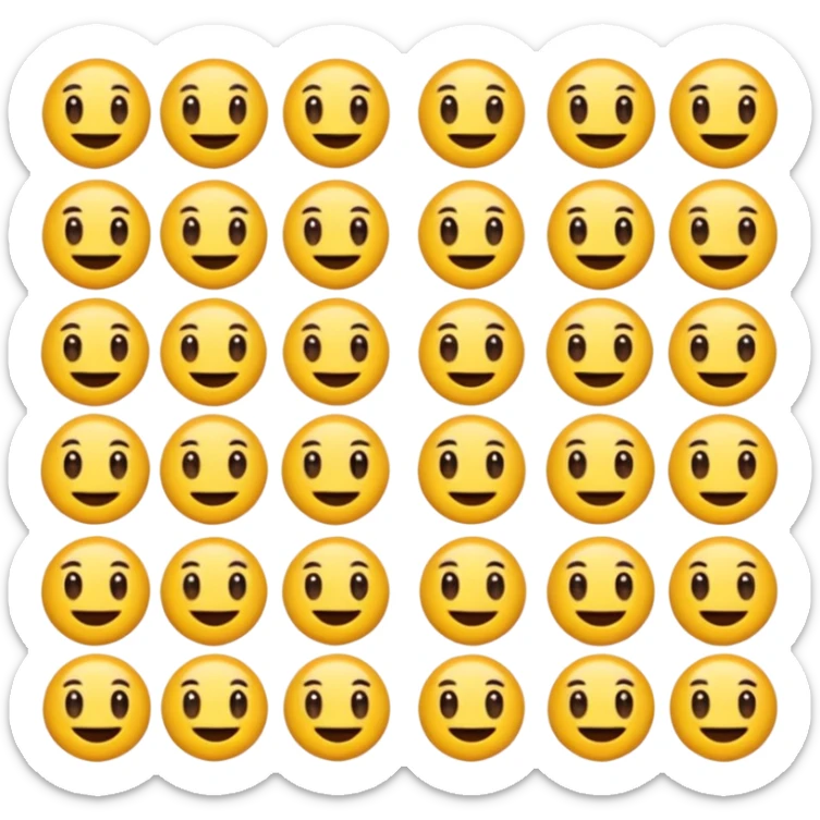 Bu emojiyi farklı ifadelerde de çiz müzik dinlerken sticker