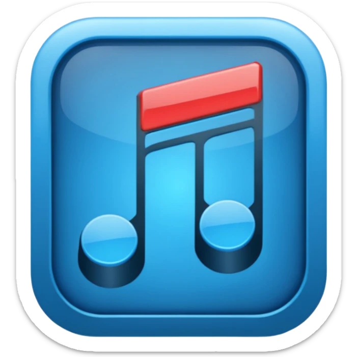 i want to create pack for discord bot music button for emoji color blue for music_forward music_shuffle music_repeat music_rewind music_skip music_stop sticker