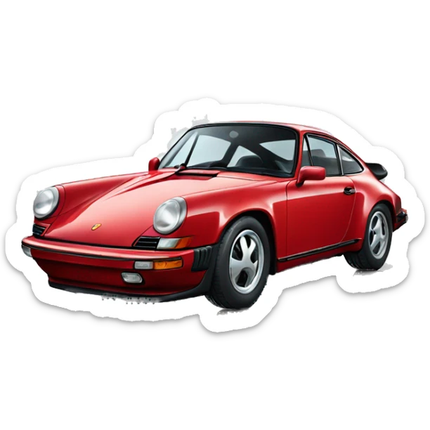 Porsche sticker