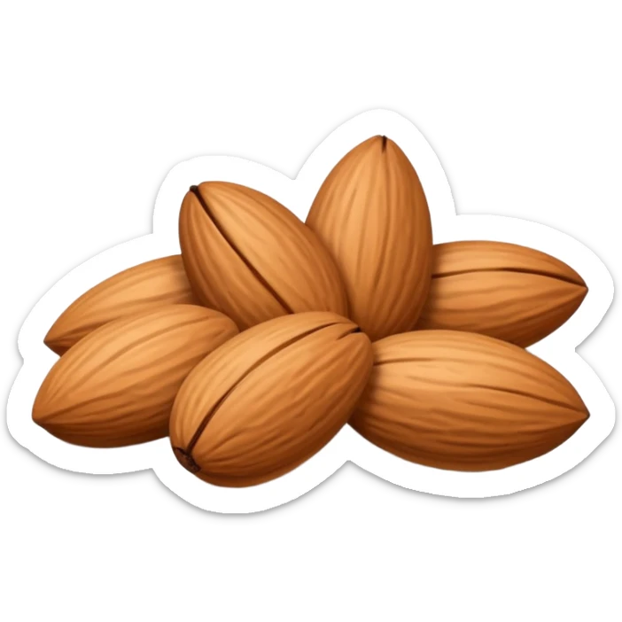 Almonds sticker