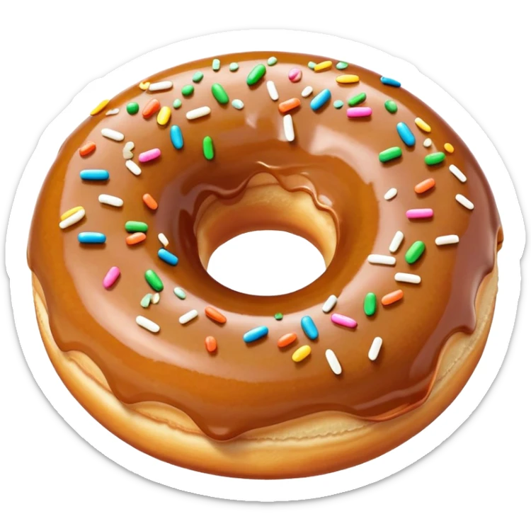 donut sticker