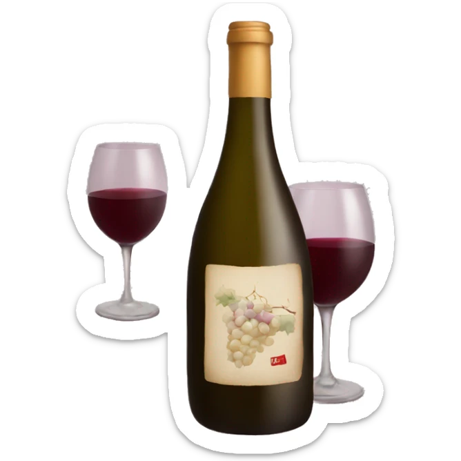 Wine  sticker