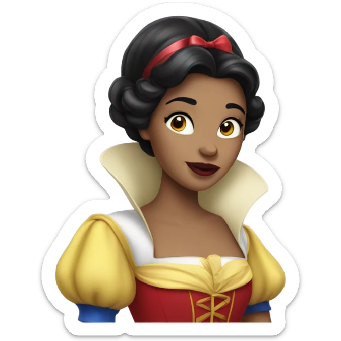 Snow White sticker