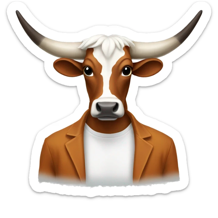 Longhorn sticker