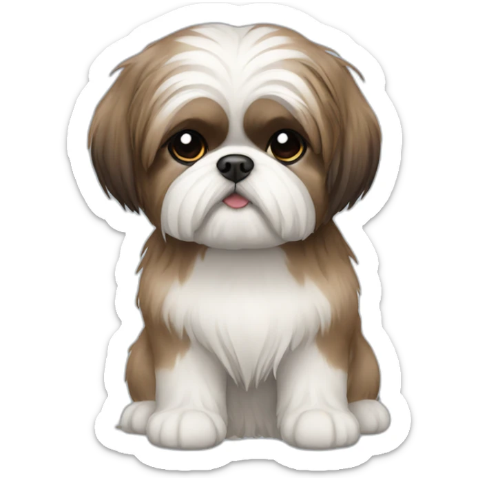 Shihtzu sticker