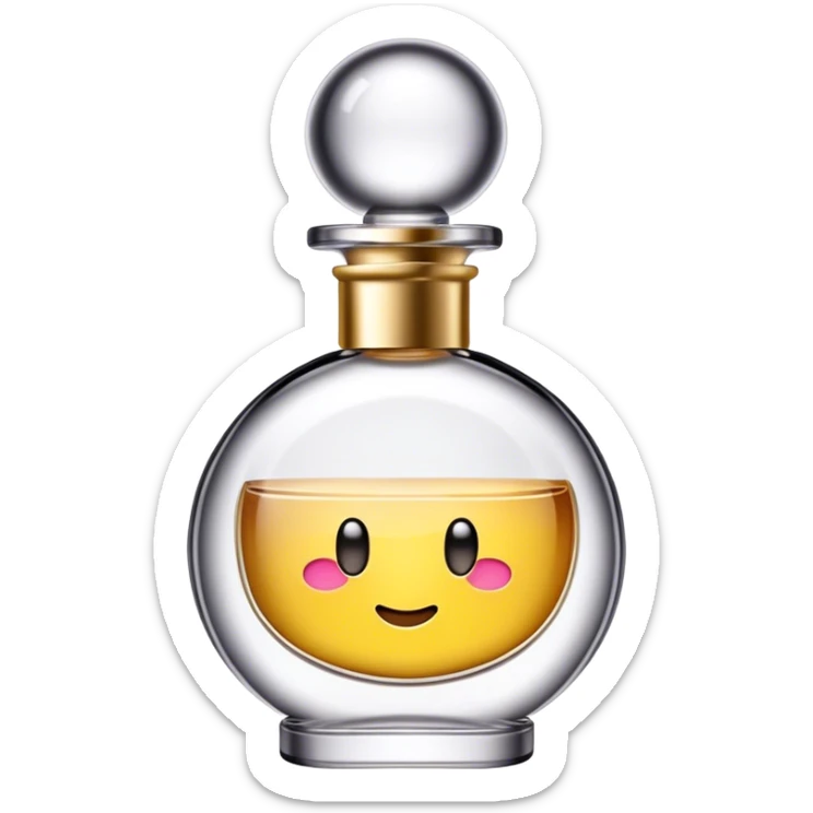 emoji of perfume sticker