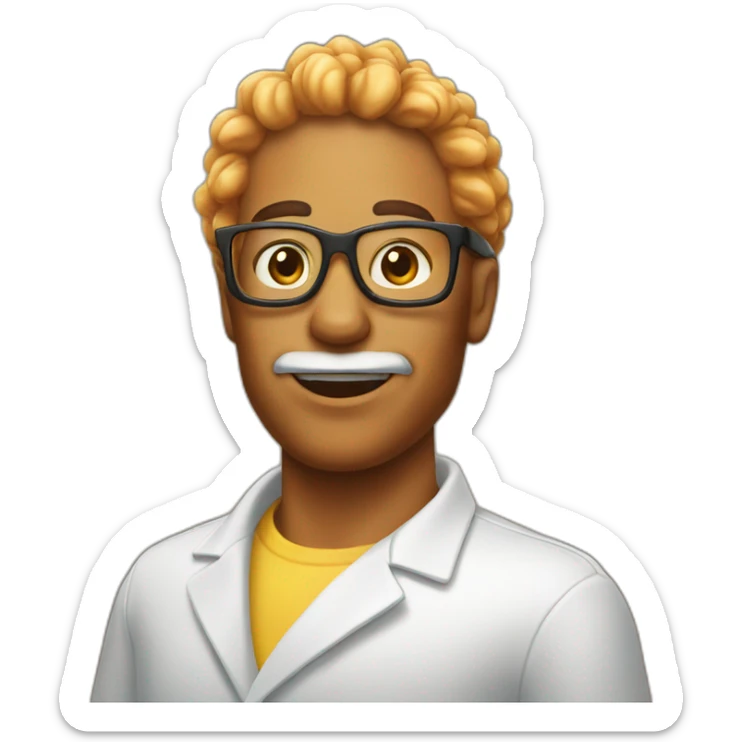 fried chicken real sticker