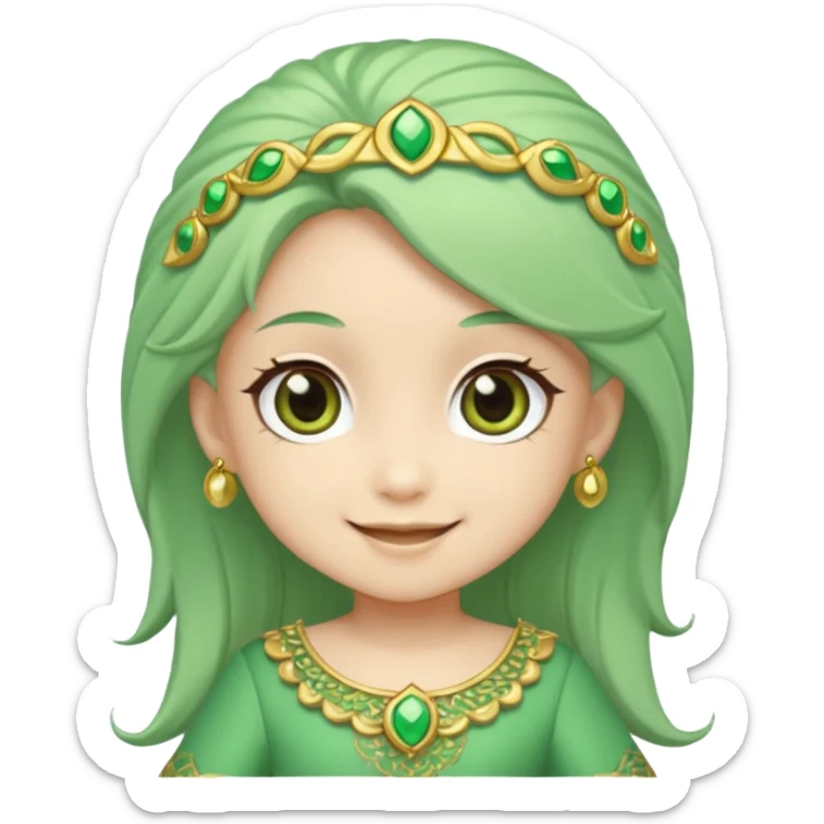 i want to create an emoji of paisa from league of legends with the chibi style sticker