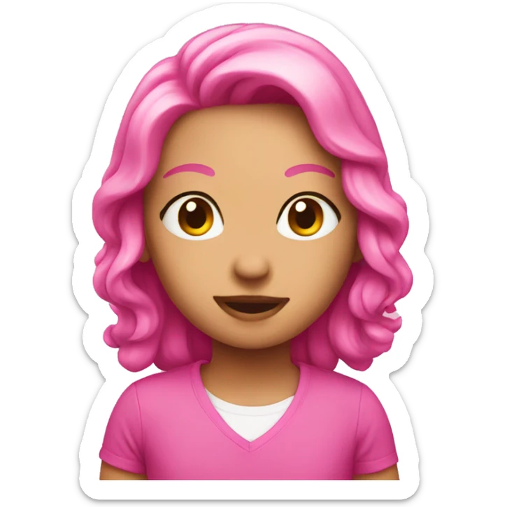 Pink  sticker
