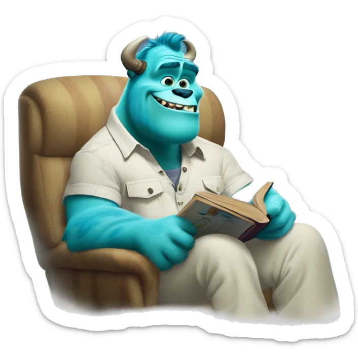Sulley Read more: https://www.tuko.co.ke/facts-lifehacks/tv-movies/498636-12-famous-blue-cartoon-characters-check-out/ sticker